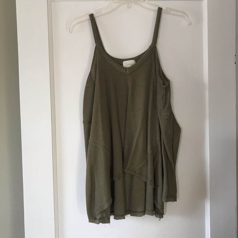 Anthropologie Cold Shoulder Sweater - Picture 2 of 6